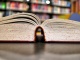 Open book in library. Credit: kshelton / Pixabay